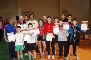 Campionatul oraşului la tenis de masă, în diferite categorii de vârstă