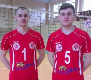 Alexandru Şcerbina (nr. 1) şi Adrian Florea (nr.5)