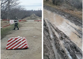 Locuitorilor din satul Zagarancea  li s-a blocat accesul
