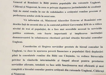 Au petiționat pentru lărgirea serviciilor consulare