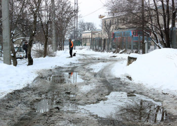 Pe strada Iașului din Ungheni nu e nimic ca în Iași