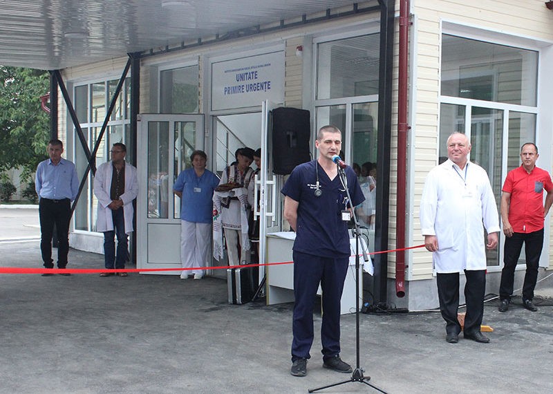 Unitatea de primiri urgente din Ungheni a fost deschisă