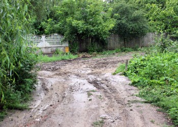 Pe podeț – spre strada Valeriu Cupcea