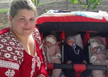 Mariana Brânză: „Un părinte de tripleți înmulțește totul la trei!”