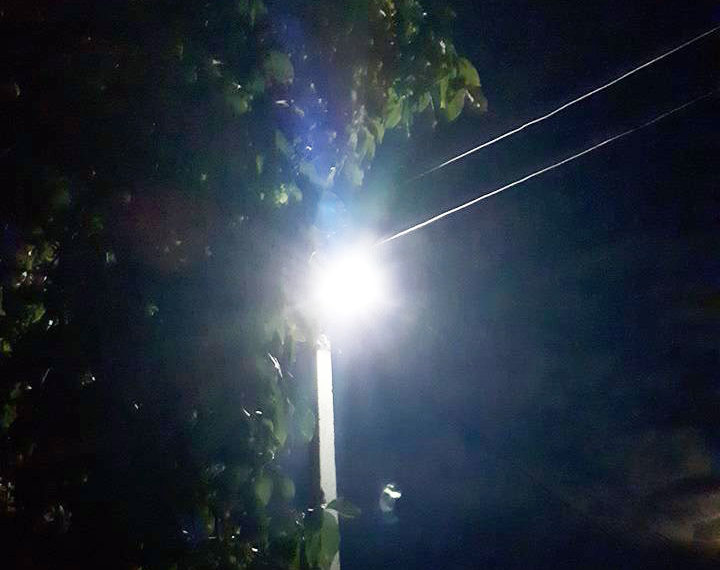 Iluminare stradală în Negurenii Vechi