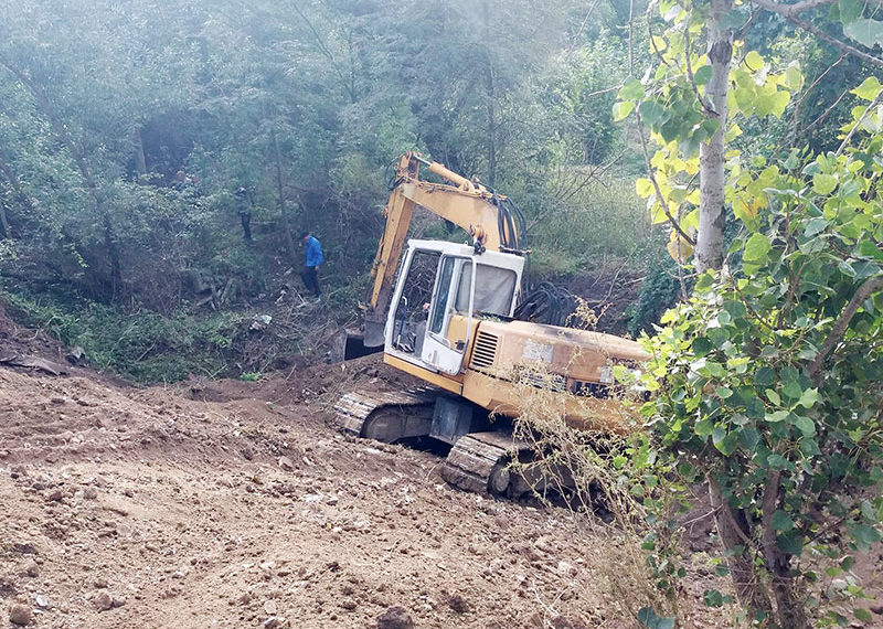 Gata cu gunoiștea neautorizată în satul Cetireni