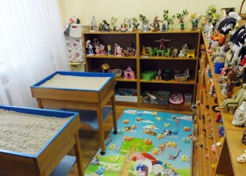 Maria Calchei și… terapia prin nisip