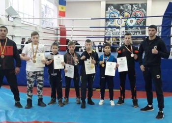 Primii campioni la muay thai din Ungheni
