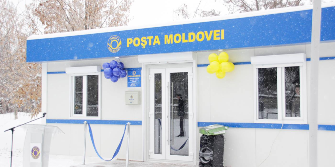 La Sculeni s-a deschis un nou oficiu poștal
