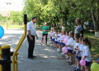 Un nou teren de fitness în municipiul Ungheni