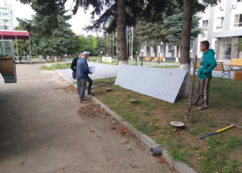 Panou LED pentru promovarea turistică a raionului Ungheni