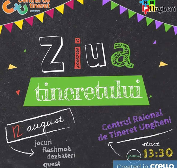 Lasă-te provocat și #fiiInspirat de Ziua Internațională a Tineretului!