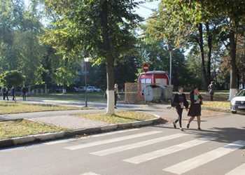 Securitatea la trafic în preajma școlilor și grădinițelor din  municipiul Ungheni
