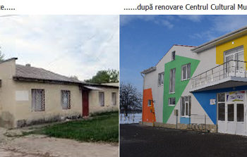 Centrul Cultural Multifuncțional „Regina Maria” reconstruit datorită parteneriatelor durabile