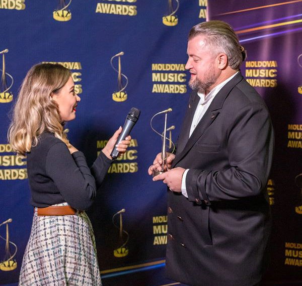 Vali Boghean – Premiul pentru Excelență la Moldova Music Awards