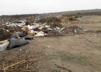FOTO. Cine te-a acoperit, câmpule, cu această mizerie!