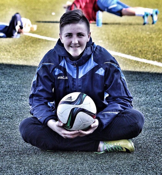 Natalia Munteanu: „Nu am avut un motiv anume, pur și simplu fotbalul m-a atras!”