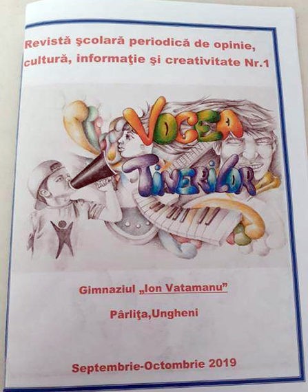 Gimnaziul „Ion Vatamanu” din Pârlița are o revistă școlară