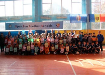 La Petrești: Primul eveniment fotbalistic  al anului în raionul Ungheni