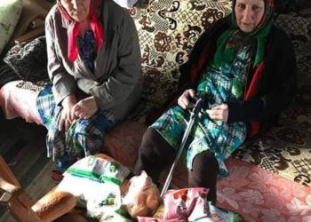 Inițiativă caritabilă  cu produse alimentare  de la grădiniță