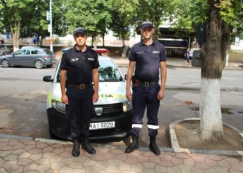 Salvat în ultima clipă de către polițiști