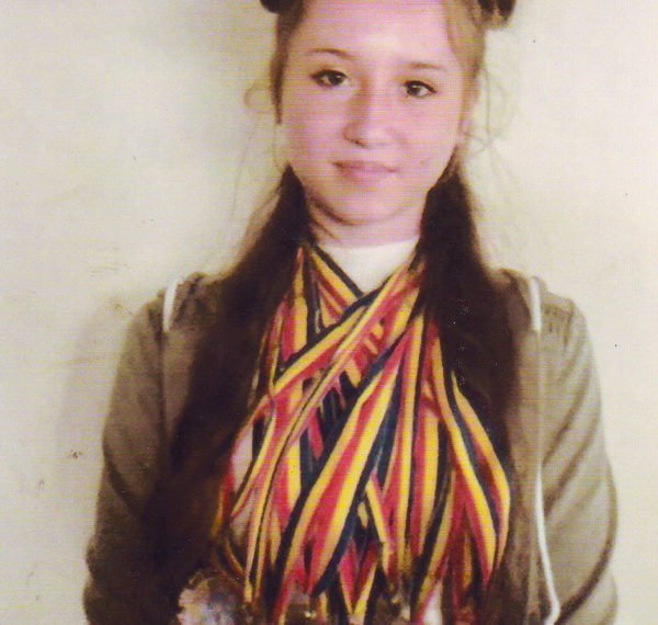 Halterofila titrată  din raionul Ungheni e o fetiță firavă