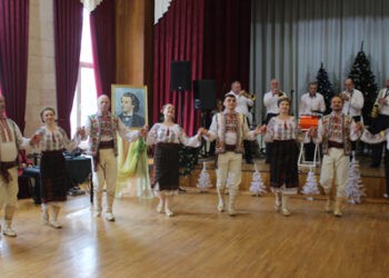 FOTO. Muzică, dans și voie bună de Ziua Culturii Naționale la Ungheni