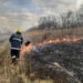 15 hectare de stuf au ars în Zăzulenii Noi, comuna Agronomovca