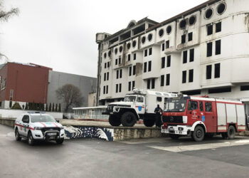 Un post de pompieri a fost amenajat în preajma Centrului COVID de la Moldexpo