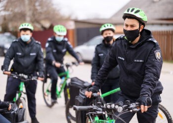 Poliția din Ungheni: „Deja nu mai putem renunța la biciclete”