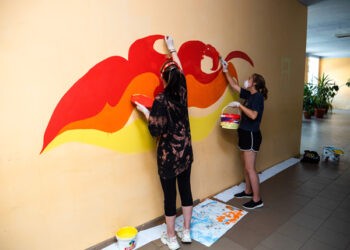 Picturi murale dedicate egalității de gen au fost realizate în nouă localități din raionul Ungheni