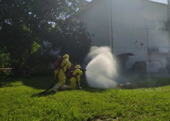 Aplicație la protecția civilă la ÎM „Apă-Canal” Ungheni