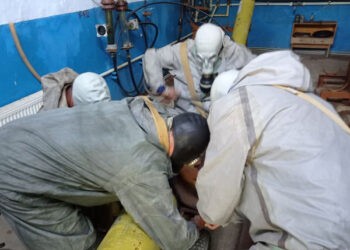 Aplicație la protecția civilă la ÎM „Apă-Canal” Ungheni