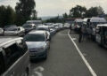 Trafic intensiv în trei puncte de trecere a frontierei