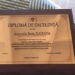 Diplomă pentru Boris Zugravu, pentru contribuția adusă dezvoltării învățământului