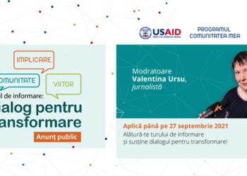 Anunț public ”Turul de informare: Dialog pentru transformare”
