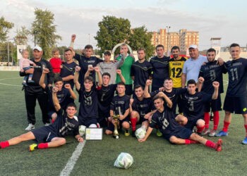 Echipa „ FC Unirea Cetireni”, deținătoarea Cupei Raionului Ungheni