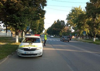 „Conducerea în stare de ebrietate UCIDE!” – campanie de informare a polițiștilor din Ungheni