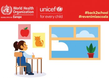 Școlile – deschise, prezența – protejată, cere OMS și UNICEF