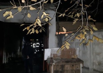 Incendiu la un garaj de pe teritoriul Procuraturii Ungheni
