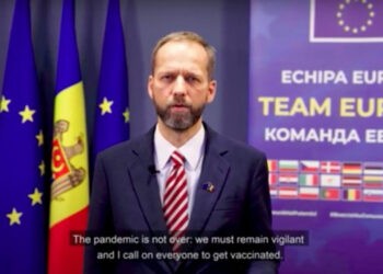 Ambasadorii UE au lansat un mesaj video în care îndeamnă moldovenii să se vaccineze