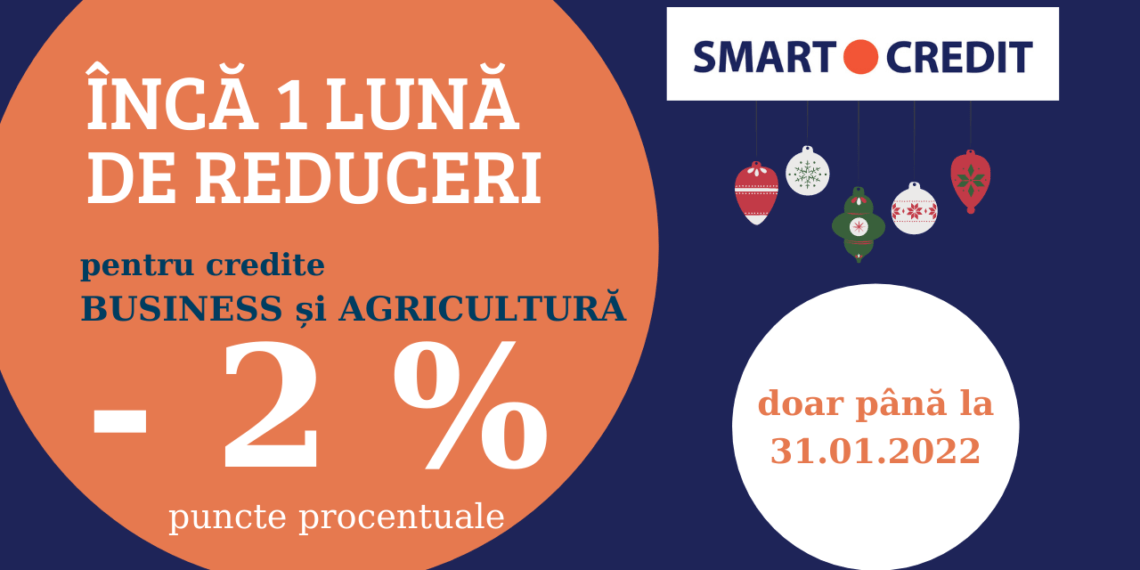 O.C.N „SMART CREDIT” S.R.L prelungeste Promoția de Crăciun