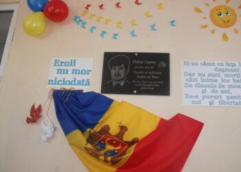 Buciumeni: A fost dezvelită placa  comemorativă a lui Vladimir Cimpoieș
