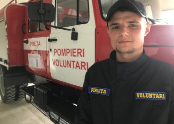 Vlad Țîlica, cel mai tânăr  pompier voluntar: „La un incendiu  fiecare secundă contează”