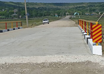 Podul de la Cioropcani este gata