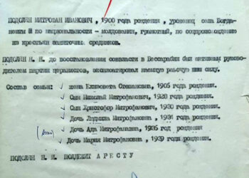 Mărturii  din Biblia Suferinței Basarabene