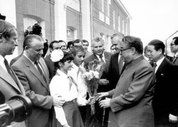 Vizitele marilor demnitari,  oameni de cultură  prin Gara Ungheni