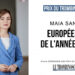 Maia Sandu, desemnată Personalitatea europeană a anului 2022 de Trombinoscope