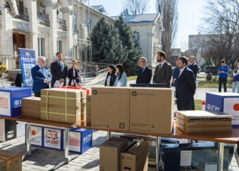 Donație de echipamente pentru Serviciul Vamal, oferită de Guvernele SUA, Japoniei, Marii Britanii, prin intermediul OIM