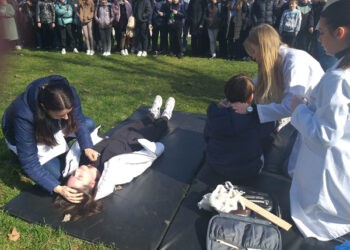 Au demonstrat cum să se comporte în caz de urgență